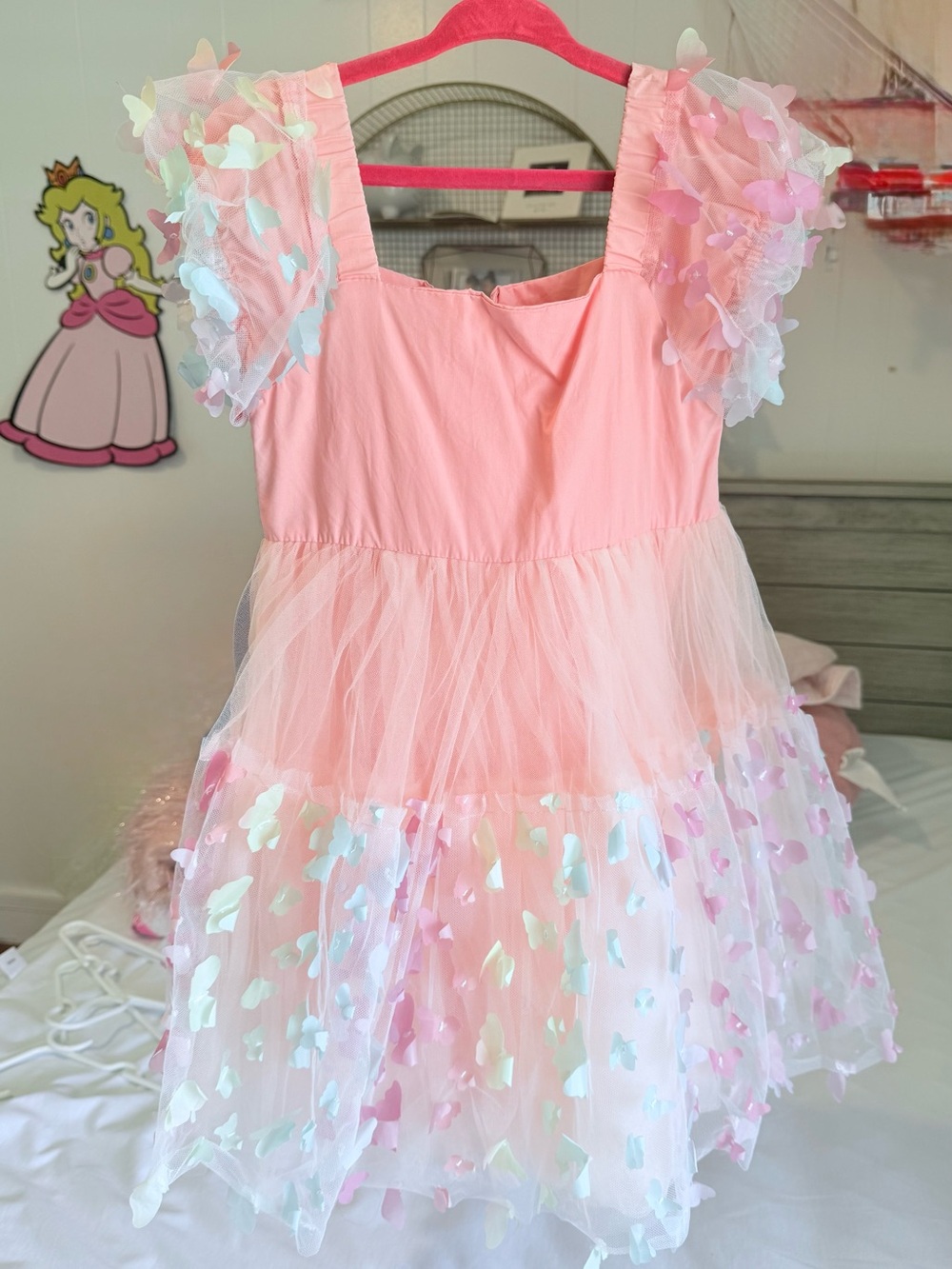 Lola + The Boys 3D Butterfly Dress